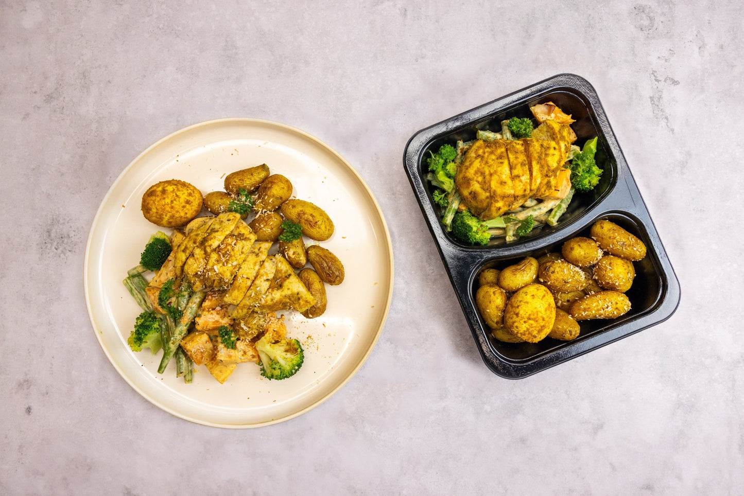 Balti curry met zoete aardappel - Tessa's