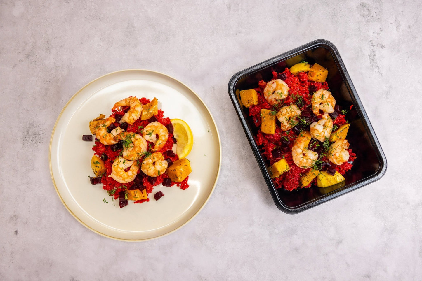 Bietenrisotto met risotto rijst - Tessa's