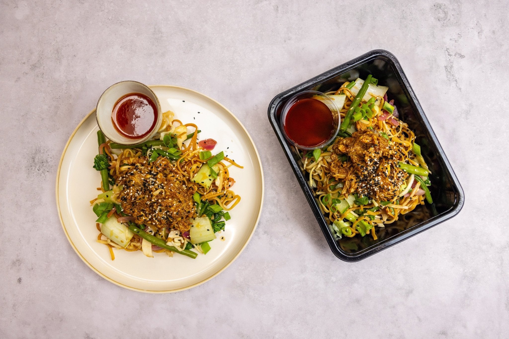 Chow mein met noodles - Tessa's