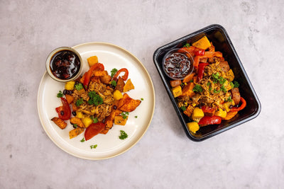 Kip piri piri met zoete aardappel