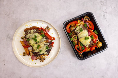 Philly cheese steak rib-eye