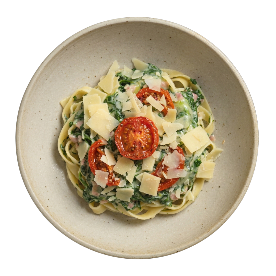 Tagliatelle spinazie