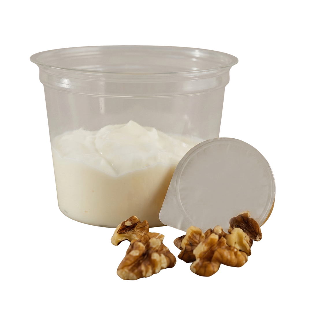 Griekse yoghurt met honing en walnoten